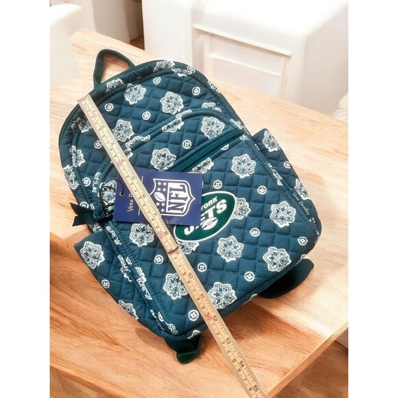 Vera Bradley NFL Small Backpack in Cotton (New York Jets) main image 6